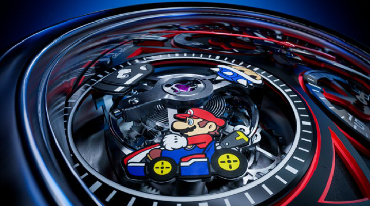 TAG Heuer x Mario Kart product activation